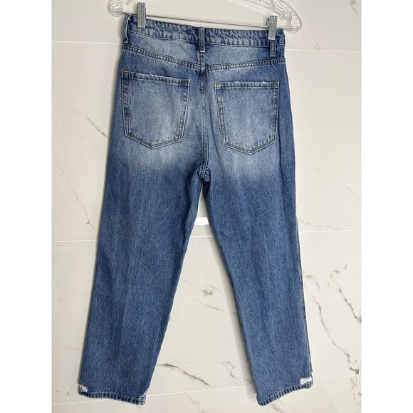 Vermet Los Angeles Size 27 X 26 Women's Straight Leg Boyfriend Jeans High rise - Picture 15 of 16